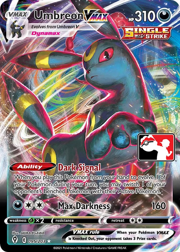 Umbreon VMAX (095/203) [Prize Pack Series One] | Exor Games Dartmouth