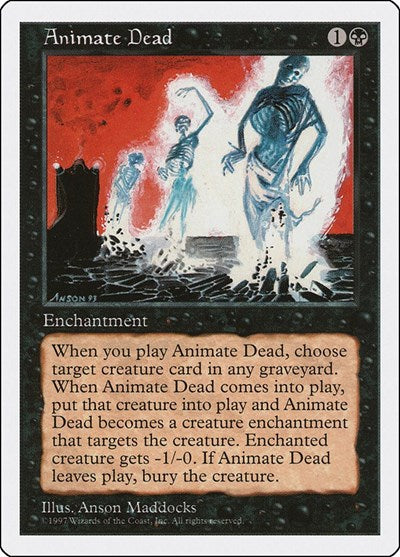 Animate Dead [Fifth Edition] | Exor Games Dartmouth