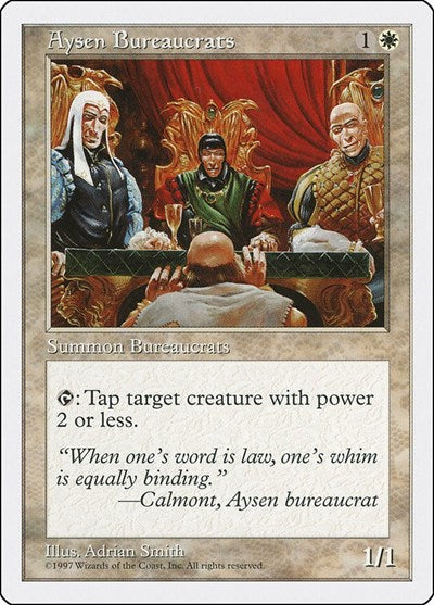 Aysen Bureaucrats [Fifth Edition] | Exor Games Dartmouth