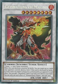 Geomathmech Magma [MYFI-EN007] Secret Rare | Exor Games Dartmouth