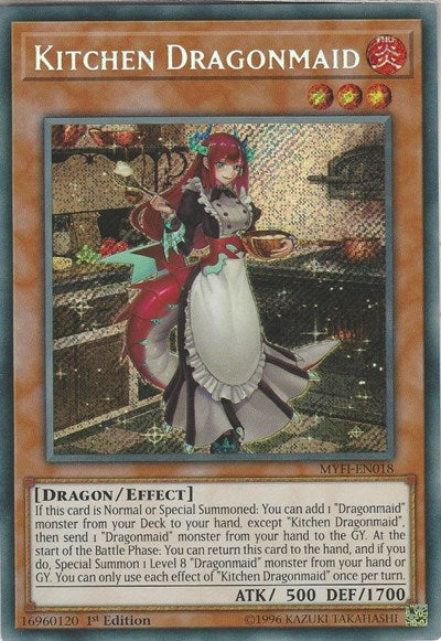 Kitchen Dragonmaid [MYFI-EN018] Secret Rare | Exor Games Dartmouth