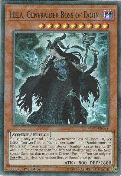 Hela, Generaider Boss of Doom [MYFI-EN032] Super Rare | Exor Games Dartmouth