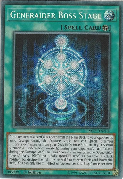 Generaider Boss Stage [MYFI-EN034] Secret Rare | Exor Games Dartmouth