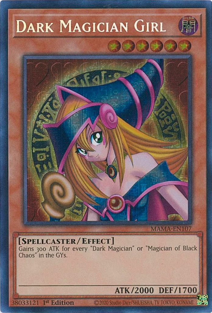 Dark Magician Girl [MAMA-EN107] Ultra Pharaoh's Rare | Exor Games Dartmouth