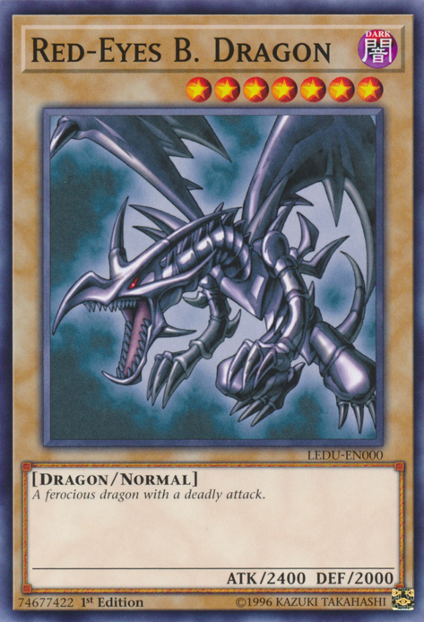 Red-Eyes B. Dragon [LEDU-EN000] Common | Exor Games Dartmouth