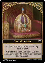 The Monarch // Shapeshifter Double-Sided Token [March of the Machine Commander Tokens] | Exor Games Dartmouth