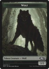 Zombie // Wolf Double-Sided Token [Magic Game Night 2019] | Exor Games Dartmouth