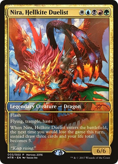 Nira, Hellkite Duelist [Unique and Miscellaneous Promos] | Exor Games Dartmouth