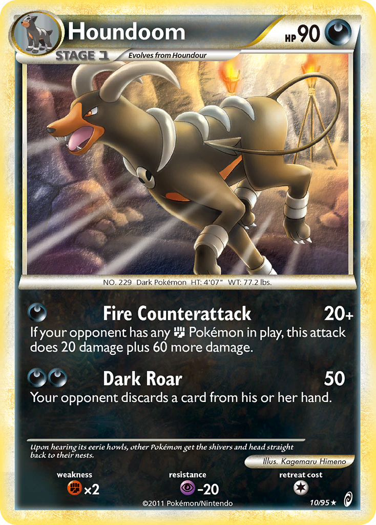 Houndoom (10/95) [HeartGold & SoulSilver: Call of Legends] | Exor Games Dartmouth