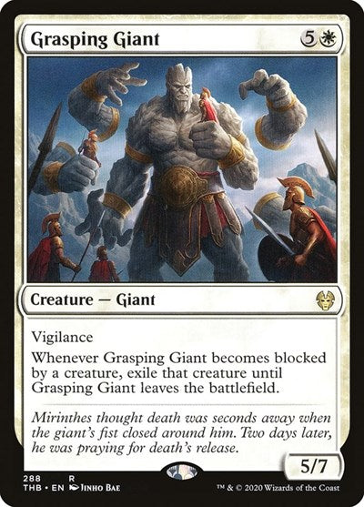 Grasping Giant [Theros Beyond Death] | Exor Games Dartmouth