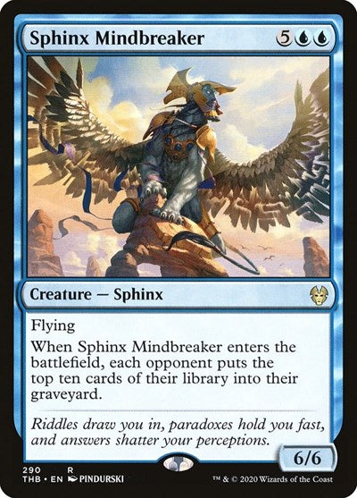 Sphinx Mindbreaker [Theros Beyond Death] | Exor Games Dartmouth