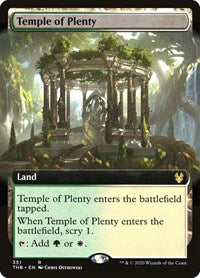 Temple of Plenty (Extended Art) [Theros Beyond Death] | Exor Games Dartmouth