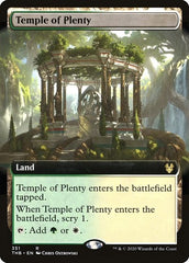 Temple of Plenty (Extended Art) [Theros Beyond Death] | Exor Games Dartmouth