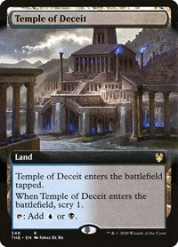 Temple of Deceit (Extended Art) [Theros Beyond Death] | Exor Games Dartmouth
