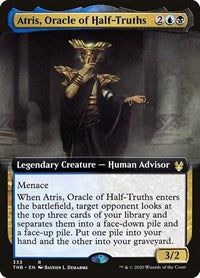 Atris, Oracle of Half-Truths (Extended Art) [Theros Beyond Death] | Exor Games Dartmouth