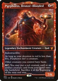 Purphoros, Bronze-Blooded (Showcase) [Theros Beyond Death] | Exor Games Dartmouth