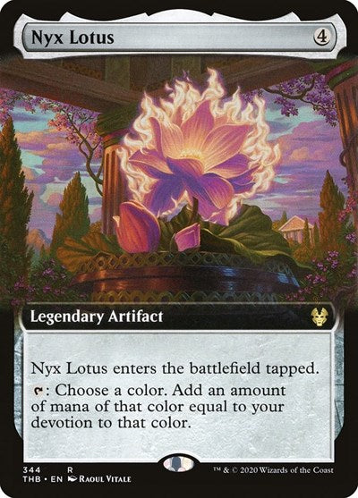 Nyx Lotus (Extended Art) [Theros Beyond Death] | Exor Games Dartmouth