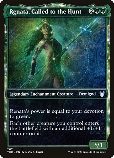 Renata, Called to the Hunt (Showcase) [Theros Beyond Death] | Exor Games Dartmouth