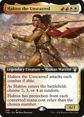 Haktos the Unscarred (Extended Art) [Theros Beyond Death] | Exor Games Dartmouth