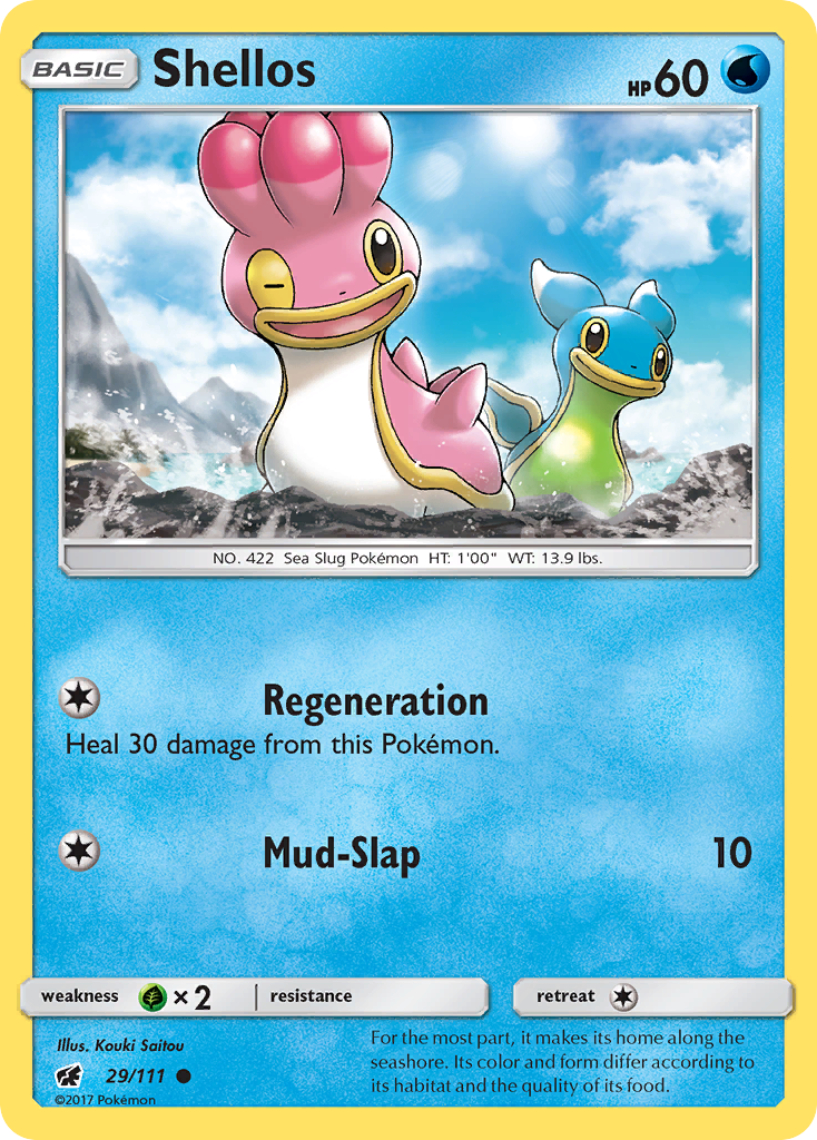 Shellos (29/111) [Sun & Moon: Crimson Invasion] | Exor Games Dartmouth
