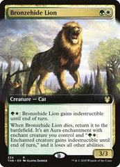 Bronzehide Lion (Extended Art) [Theros Beyond Death] | Exor Games Dartmouth