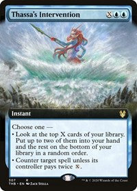 Thassa's Intervention (Extended Art) [Theros Beyond Death] | Exor Games Dartmouth