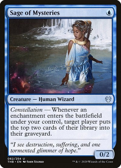 Sage of Mysteries [Theros Beyond Death] | Exor Games Dartmouth