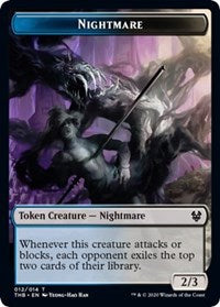 Nightmare Token [Theros Beyond Death] | Exor Games Dartmouth