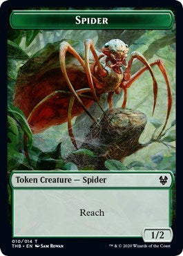 Spider Token [Theros Beyond Death] | Exor Games Dartmouth