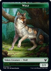 Wolf Token [Theros Beyond Death] | Exor Games Dartmouth