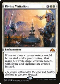 Divine Visitation [Guilds of Ravnica Promos] | Exor Games Dartmouth