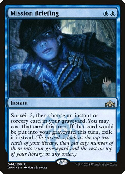 Mission Briefing [Guilds of Ravnica Promos] | Exor Games Dartmouth