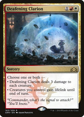 Deafening Clarion [Guilds of Ravnica Promos] | Exor Games Dartmouth