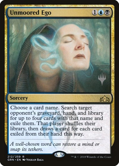 Unmoored Ego [Guilds of Ravnica Promos] | Exor Games Dartmouth