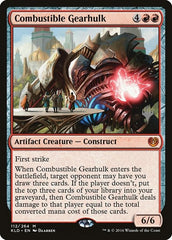 Combustible Gearhulk [Kaladesh Promos] | Exor Games Dartmouth