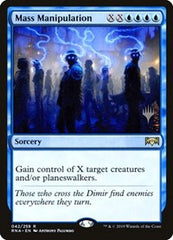 Mass Manipulation [Ravnica Allegiance Promos] | Exor Games Dartmouth