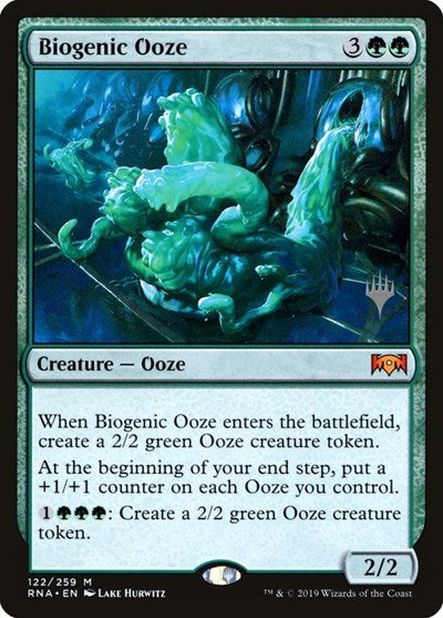 Biogenic Ooze [Ravnica Allegiance Promos] | Exor Games Dartmouth