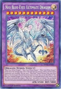 Neo Blue-Eyes Ultimate Dragon [MVP1-ENS01] Secret Rare | Exor Games Dartmouth