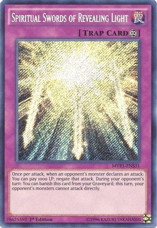Spiritual Swords of Revealing Light [MVP1-ENS31] Secret Rare | Exor Games Dartmouth