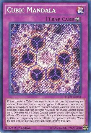 Cubic Mandala [MVP1-ENS44] Secret Rare | Exor Games Dartmouth