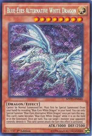 Blue-Eyes Alternative White Dragon [MVP1-ENS46] Secret Rare | Exor Games Dartmouth