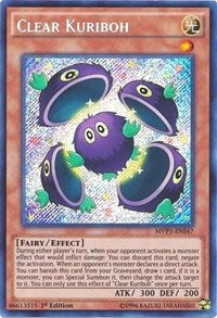 Clear Kuriboh [MVP1-ENS47] Secret Rare | Exor Games Dartmouth