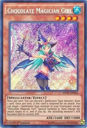 Chocolate Magician Girl [MVP1-ENS52] Secret Rare | Exor Games Dartmouth