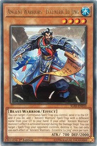 Ancient Warriors - Eccentric Lu Jing [IGAS-EN010] Rare | Exor Games Dartmouth