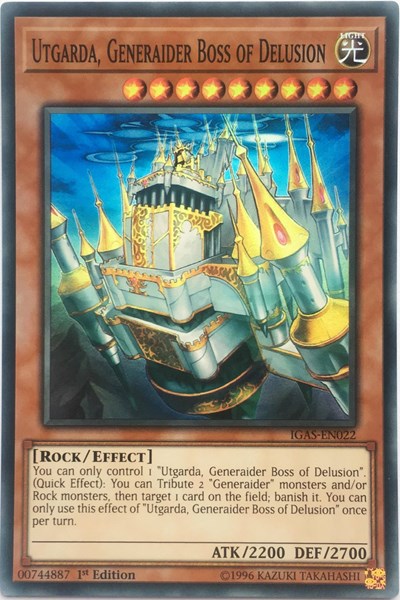 Utgarda, Generaider Boss of Delusion [IGAS-EN022] Super Rare | Exor Games Dartmouth