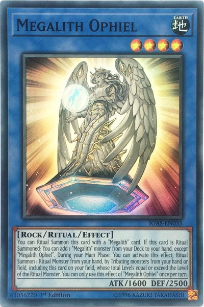 Megalith Ophiel [IGAS-EN035] Super Rare | Exor Games Dartmouth