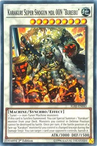 Karakuri Super Shogun mdl 00N "Bureibu" [IGAS-EN043] Super Rare | Exor Games Dartmouth