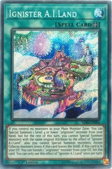 Ignister A.I.Land [IGAS-EN050] Secret Rare | Exor Games Dartmouth