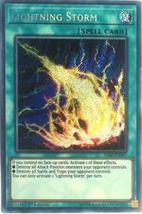Lightning Storm [IGAS-EN067] Secret Rare | Exor Games Dartmouth