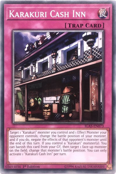 Karakuri Cash Inn [IGAS-EN073] Common | Exor Games Dartmouth